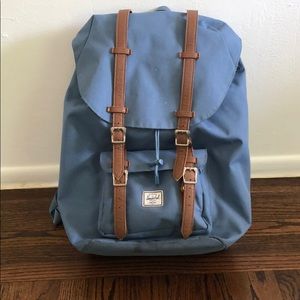 Blue Hershel Backpack with Laptop Sleeve